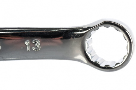 Купить Ключ комбинированный  13 мм  CrV  полированный хром  MATRIX фото №2