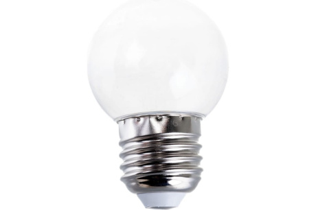 Купить Лампа LED-G45-1W 3000К  E27/FR/C Volpe фото №3