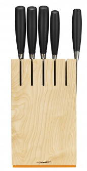 Купить Набор Fiskars: Ножи Functional Form + в деревянном блоке 5шт   1016004 фото №5
