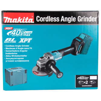 Купить УШМ аккумуляторная Makita XGT BL  GA005GM201 фото №9