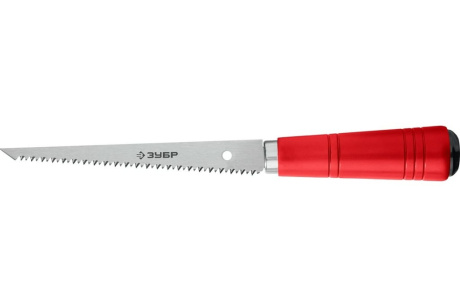 Купить ЗУБР Мастер 150 мм выкружная мини-ножовка для гипсокартона фото №2